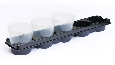 Idea Packaging transport tray 5-vaks